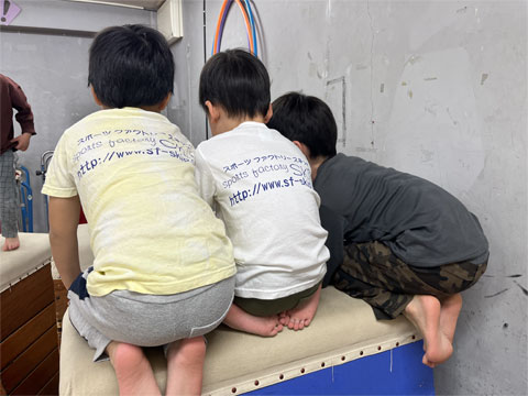 レッスン中に何やら悪い計画