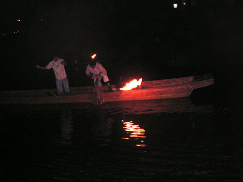 夜網漁