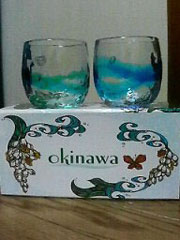 沖縄のグラス