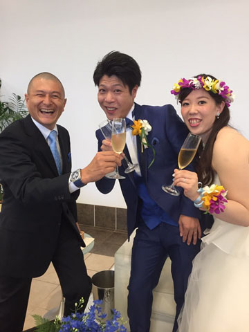 かつき先生の結婚式