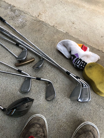ゴルフの道具
