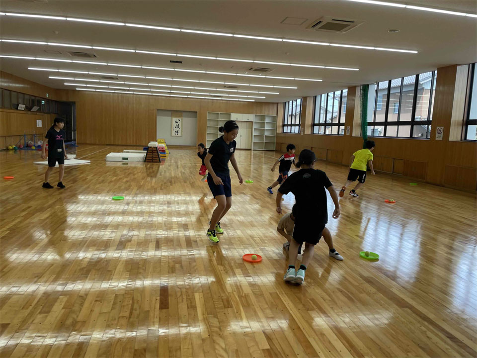 ワクワクスポーツプログラム体育指導（愛知県飛島村）