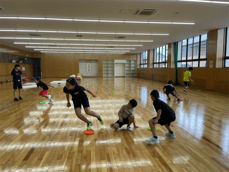 ワクワクスポーツプログラム体育指導（愛知県飛島村）